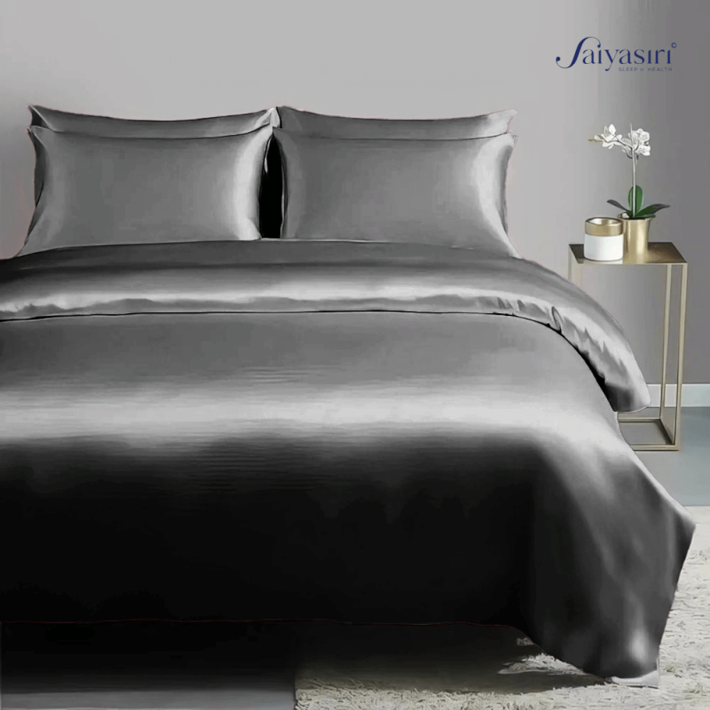 ปลอกหมอนหนุน SAIYASIRI รุ่น SIGNATURE ขนาด STANDARD SIZE 20X26 นิ้ว สี BLACK DIAMOND_5